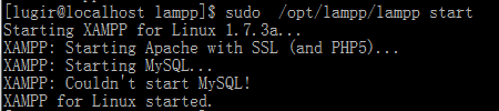 XAMPP: Couldn't start MySQL !